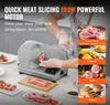 SucceBuy Trancheuse à viande électrique de, 180 W, lame de Voir les images du produit 2