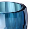 Casa Padrino Luxus Deko Glas Vase Blau Ø 12 x H. 14 cm - Produktbild-Vorschau 3