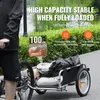 SucceBuy Remorque porte-charge pour vélo - capacité de Voir les images du produit 2