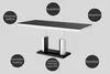 Design Couchtisch Tisch H-120 Hochglanz stufenlos Produktbild-Vorschau 2