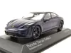 Minichamps 410068475 Porsche Taycan Turbo S 2020 blu Anteprima dell’immagine prodotto 1