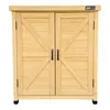 AXI Felix Armoire de jardin en bois beige -  80 x 45 x 93 Voir les images du produit 2