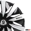Satz Sparco Radzierblenden Lazio 16-Zoll Schwarz/Silber Produktbild-Vorschau 8
