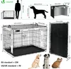 VOUNOT® Hundekäfig Klappbar, Hundebox Auto mit Abdeckung & Produktbild-Vorschau 4