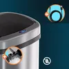 Close-up of a sensor trash can with callouts highlighting features and accessories. Náhľad obrázku produktu