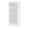 Wäscheschrank 'Karlsøy' Badschrank 90x38x40cm Weiß Produktbild-Vorschau 3
