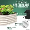 HOFGARTEN 200x60x42 cm Metall Hochbeet für den Garten, Produktbild-Vorschau 9