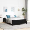vidaXL Boxspringbett mit Matratze Schwarz 140 x 200 cm Produktbild-Vorschau 2