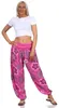 Haremshose Damen Sommerhose luftig weites Bein BOHO Hose Produktbild-Vorschau 5