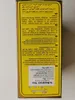 A close-up of a yellow cardboard box containing tea, with text in multiple languages. Produktbild-Vorschau