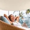 Relaxdays štvorcová slnečná plachta, vodoodpudivá, s UV Náhľad obrázku produktu 5