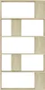 vidaXL Regál / rozdělovač místností Sonoma Dub 80x24x159 cm Náhled obrázku produktu 5