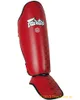 Fairtex SP5 Schienbein und Spannschoner Super Comfort, Rot Produktbild-Vorschau 2