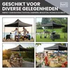 Tente de réception IvoQ Premium 3 x 3 m – Modèle Voir les images du produit 5