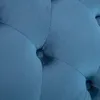 vidaXL Chaiselongue Blau Samt Produktbild-Vorschau 7