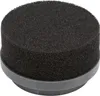 A close-up product shot of a black foam cleaning brush with a gray base, isolated on a white background. Produktbild-Vorschau