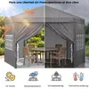 Pavillon 3x3m Faltpavillon Wasserdicht Stabil Winterfest, Produktbild-Vorschau 5