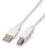 VALUE Cavo USB 2.0, tipo A-B, bianco, 3 m Anteprima dell’immagine prodotto 1