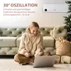 Heizlüfter zur Wandmontage 2000W mit Fernbedienung, 3 Produktbild-Vorschau 9