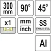 Yato Multifunktions-Zentrierbügel 300Mm Produktbild-Vorschau 6