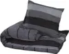 vidaXL Bettwäsche-Set Dunkelgrau 200x220 cm Baumwolle Produktbild-Vorschau 3