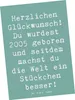 Mr. & Mrs. Panda Postkarte Spruch 2005 Geburtstag - Produktbild-Vorschau 1