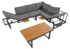 Gartenlounge-Set Akazienholz & Eisen, 3-tlg. Lounge-Gruppe Produktbild-Vorschau 10