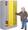 Spindschrank f. Kindergärten - mit Sockel - Höhe 1.300 mm - Produktbild-Vorschau 1