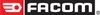 The image shows the FACOM logo, which includes the brand name and an abstract symbol. Voir les images du produit
