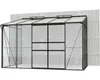A greenhouse attached to a concrete wall. Produktbild-Vorschau