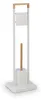 Relaxdays Toiletaccessoires, bamboe, roestvrij staal, Productafbeelding-voorbeeld 10