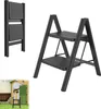A folded ladder and an unfolded ladder are shown, with a small inset image of a person painting a shed. Náhled obrázku produktu