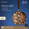 Lumineo Micro LED links Lampe - ø20 cm - 40 LED lampjes - Produktbild-Vorschau 2