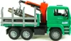 ciężarówka do transportu drewna Bruder MAN z żurawiem Podgląd zdjęcia produktu 25