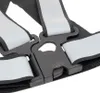 Reflektierende Sicherheitsweste Schwarz AMIO-03938 für Produktbild-Vorschau 2
