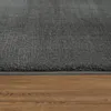 Teppich Rund Wohnzimmer Kurzflor Modern Flauschig Waschbar Produktbild-Vorschau 2