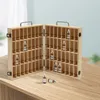64 slots Boîte d'huiles essentielles Organisateur en bois Voir les images du produit 7