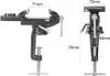 TEENO Etau rotatif, avec base pivotante à 360°, en acier Voir les images du produit 4