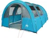vidaXL Tunnelzelt 4 Personen Blau Wasserdicht Produktbild-Vorschau 5