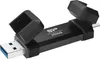 SSD Silicon Power DS72 250 GB USB-A USB-C Schwarz Produktbild-Vorschau 1