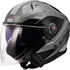 Jet Helm LS2 OF603 INFINITY II Veyron Glänzend Hellgrau Produktbild-Vorschau 1