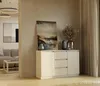 Cassettiera ampia con cassetti e ante ELBE - cashmere Anteprima dell’immagine prodotto 6