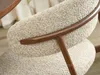 Sedia da pranzo ADRIENNE - beige scuro / noce Anteprima dell’immagine prodotto 6