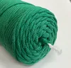 Bavlněná šňůra Pletená bavlněná šňůra Šňůra s polyesterovým Náhled obrázku produktu 2