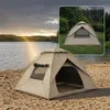 Tenda da campeggio Relaxdays, per 3-4 persone, montaggio Anteprima dell’immagine prodotto 3