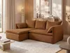 Ecksofa mit Schlaffunktion - Ecke links - Feincord - Produktbild-Vorschau 2