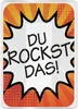 Pocket Cleaner Rot "Du rockst das" Produktbild-Vorschau 6