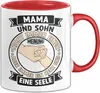 Mama Und Sohn Tasse Geschenk Muttertag Geschenkidee Von Produktbild-Vorschau 1