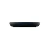 A side view of a black wireless charging pad on a white background. Produktbild-Vorschau
