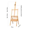 Kurtzy 190cm Atelierstaffelei Staffelei Holz H-Form Produktbild-Vorschau 9